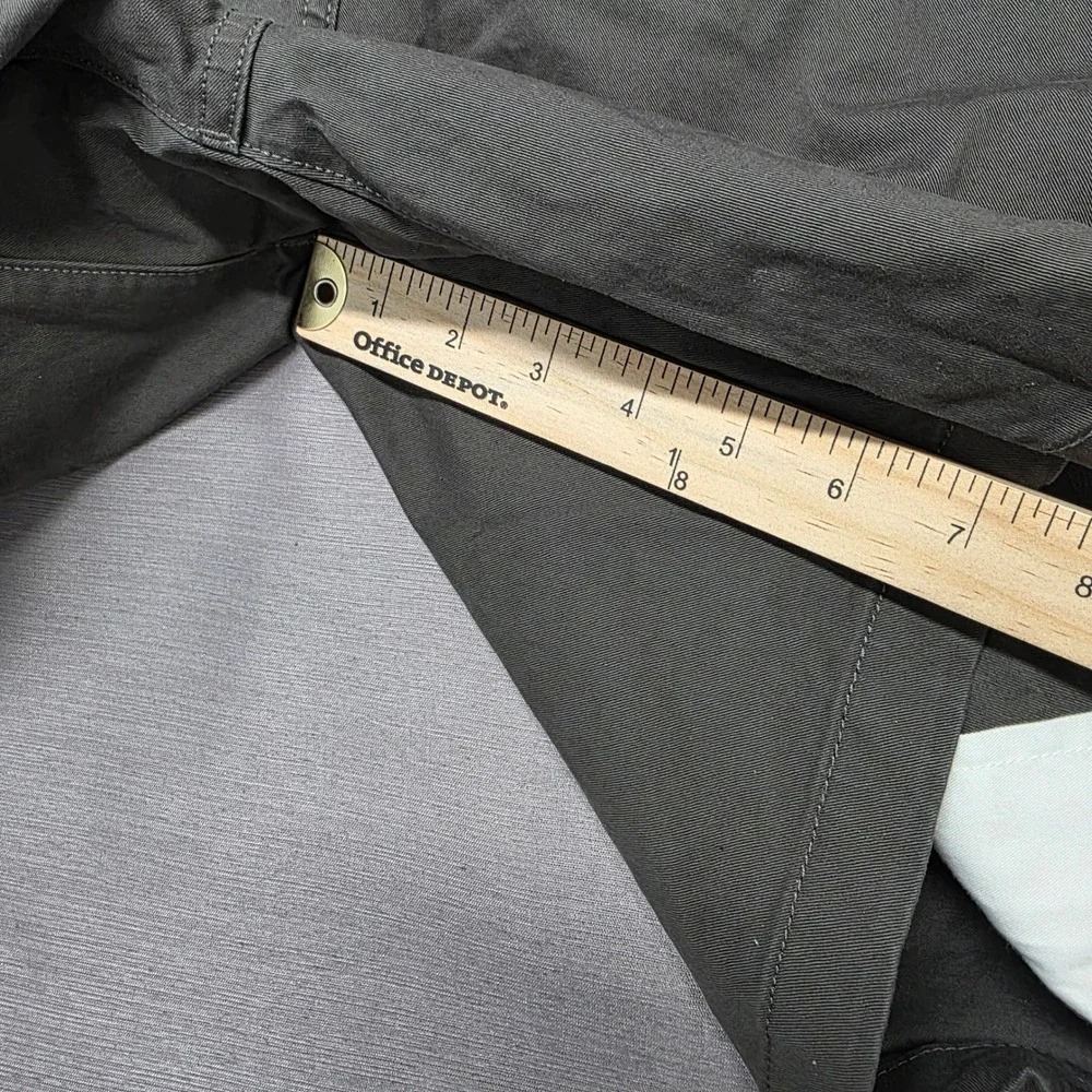 Prana Mens Organic Cotton Stretch Zion Chino Shorts Olive Green‎ Size 38